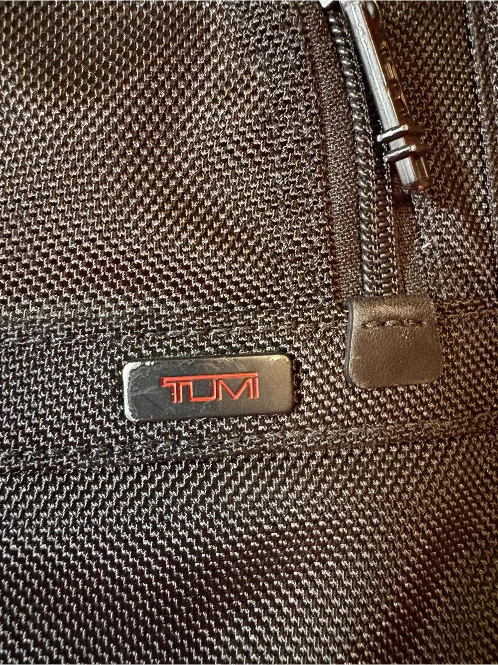 TUMI Alpha T-Pass TSA Checkpoint  Friendly Laptop Bag Black Ballistic Nylon